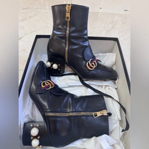 Gucci Betis Glamour Boots - Picture 2 of 6